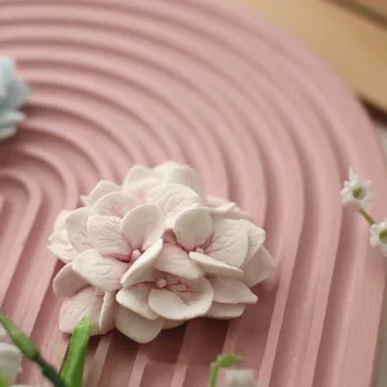 Iubesc forma de Floare Hortensie Mucegai Silicon Aromoterapie Mulaj fondant tort Mucegai DIY Săpun Mucegai