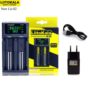 LiitoKala Lii-PD2 Lii-PD4 Lii-S6 Lii500 Încărcător de baterie pentru 18650 26650 21700 18350 AA AAA 3.7 V/3.2 V/1.2 V litiu baterii NiMH