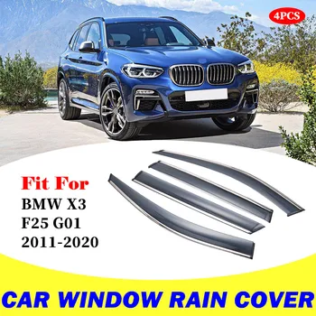 Pentru BMW X3 F25 G01 fereastra parasolar auto scut ploaie deflectoare tent capacul ornamental de exterior auto-styling accesorii 2011-2020