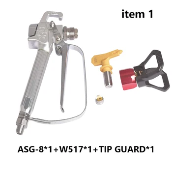 AG08 Airless Pait Pistol de Pulverizare poate fi folosit pe cele mai multe dintre airless vopsea pulverizatoare