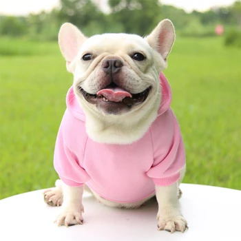 Moda Haine Catelus Hanorace Pentru Bulldog Francez Chihuahua Cald Tricoul Mici Mijlocii Mari Câini De Companie Costum De Elemente De Animal De Casă