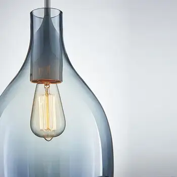 Pandantiv Lămpi Nordic Sticlă Lumini Picătură De Apă În Formă De Lampă De Agățat Camera De Zi Dormitor Decor Restaurant Lumină Suspendarea Corpurilor De Iluminat