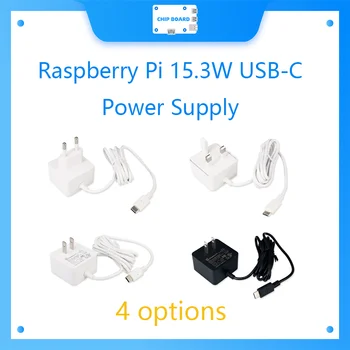 Raspberry Pi 15.3 W USB-C de Alimentare oficial și a recomandat USB-C sursa de alimentare pentru Raspberry Pi 4