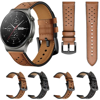 Din Piele Smart Band Pentru Huawei Watch GT2 Pro Curea de ceas Pentru Onoare GS Pro / ES Huawei GT 2 Pro 20/22mm Bratara Watchband