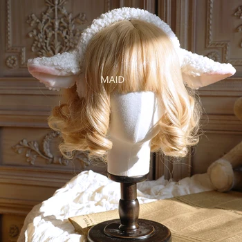Original oi kc Lolita hand-made bentita urechi de miel animal frizură
