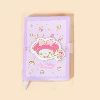 Sanrioed Anime Noapte Buna Serie De Notebook-Uri De Desene Animate My Melody Cinnamoroll Kitty Purin Pvc Transparent Drăguț Notepad Fetelor Cadouri