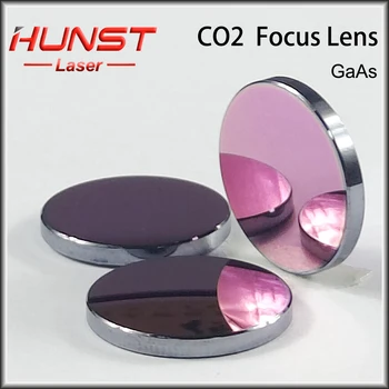Hunst GaAs Focalizare Dia. 18/19.05 /20/25mm FL 50.8 63.5 101.6 mm de Înaltă Calitate pentru emisiile de CO2 pentru Gravare cu Laser Masina de debitat
