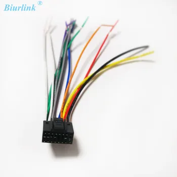 Biurlink Radio Auto ISO Fasciculului de Cabluri Cablu Fabrica de Stero Adaptor pentru Kenwood DDX5015DAB DDX5015BT DDX4015BT