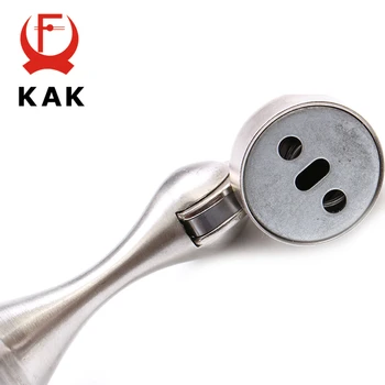 KAK Oțel Inoxidabil Magnetic Feliuta de Oprire Ușă Dop Titularul Prinde de Podea Montare Cu Șuruburi Pentru Dormitor Casa Familiei Etc.