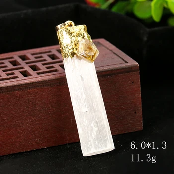 Naturale Chakra Gips Cristal de Cuarț Coloană Punct Pandantiv Ametist Piatră de Energie DIY Colier cu Amuleta Yoga Druzy Bijuterii Accesorii