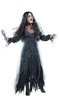 Halloween Vrăjitoare Sexy Vampir Costume Femei Adulte Regina Petrecere de Carnaval Cosplay Fantezie Rochie de Mireasa Fantoma pentru Femei