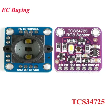 TCS34725 Senzor de Culoare RGB Modul de Recunoaștere IIC I2C Consiliul de Dezvoltare Înlocui TCS230 TCS3200 GY-33 Pentru Arduino