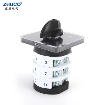 ZHUCO SZL9-32/1 32/2 32/3 32/4 32A 440V 3 Positon 2 3 4Phase Universal de Schimbare Cam Panoul de Comutare Montare Inversarea Switch-uri