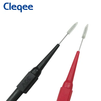 Cleqee P5007 Multimetru cu Sonda Înapoi Sonde Izolate Ace Piercing cu 4mm Socket Acupunctura set de scule pentru Masina 30V