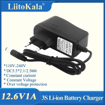 LiitoKala 8.4 V 12.6 V, 16.8 V 25.2 V 1A 1000mA AC DC de Alimentare Adaptor Universal de Perete Încărcător De baterie cu litiu