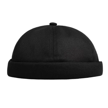 Brimless Hip Hop Beanie Pălărie Strada Femei Bărbați SkullCap Strada Pălării Tricotate Portabil Pepene Galben Capac Moda 2021 Pălării Capace
