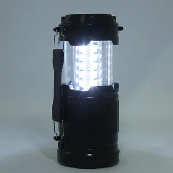 Mini 3*COB Cortul Lampa LED Felinar Portabil TelescopicTorch Lampa Camping rezistent la apa Lumina de Urgență Alimentat De 3*AAA Lumina de Lucru