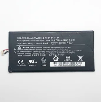 GeLar 3400mAh ZAW1975Q bateriei pentru ACER Iconia Tab 7 A1-713 A1-713HD 1/ICP3/6 1/127 Tableta Baterii