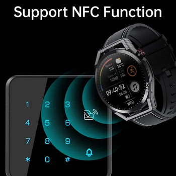 2022 Noi NFC Smart Watch Bărbați Femei Smartwatch Ușa de Acces de Deblocare Personalizat Fata Ceas Bluetooth Apel de Fitness Brățară Ceas Inteligent