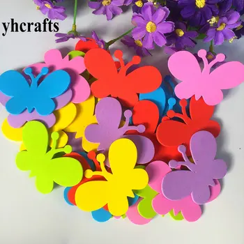 1bag/LOT Spuma fluture fără autocolante activitate Creatoare kit de autocolante de Perete camera Copii ornament de învățare Timpurie jucărie de învățământ