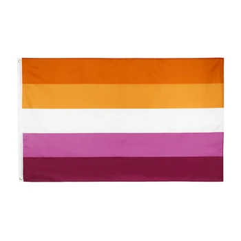 60X90/90X150CM LGBT 2019 Lesbiene Pavilion