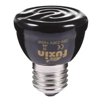 25W/50W/75W/100W E27 Departe-Infraroșu Ceramice de Companie Lampă de Încălzire animale de Companie Aprinse Lampa Petlamp Încălzire Cald Căldură Bec Brooder 220/110V #WO