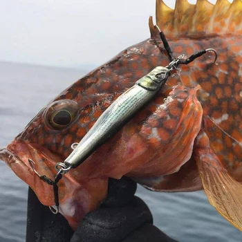 100g Imprimantă 3D Rattle Sunete de Metal Jig Bass Pește Momeală Aborda Păstrăv Mal Drag Exprimate Scufundarea Lentă de apă Sărată Greutăți de Pescuit Lures