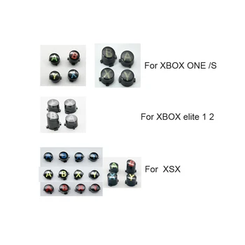 Butoane colorate Pentru XBOX ONE S elite 1 2 serii pentru XSX ABXY butoane de reparare inlocuire