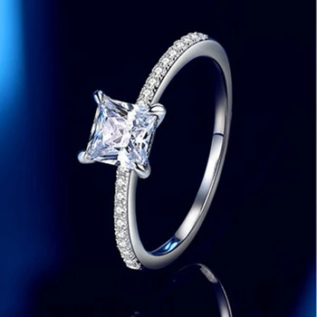 Wong Ploaie Vintage Argint 925 Cu Smarald Mare De Carbon, Diamante, Piatră Prețioasă De Nunta Inel De Logodna Bijuterii Fine En-Gros
