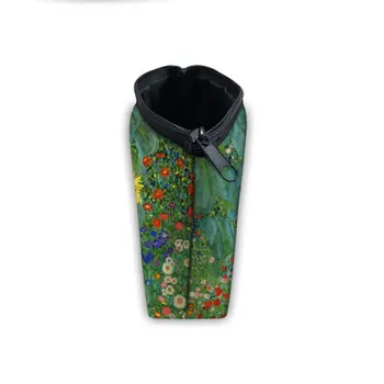 Pictură În Ulei De Gustav Klimt Cosmetice Caz Sarut Lacrimile De La Virgen Femei Machiaj Pungi Fata De Toaletă Gratuite Sac Sac De Cosmetice Ruj