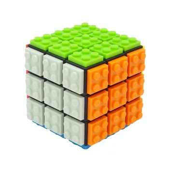 Blocuri Puzzle Cub de Decompresie Frământa Jucărie Magic Cube Inteligenta Asamblate Puzzle Jucărie de Învățământ pentru Copii Cadouri