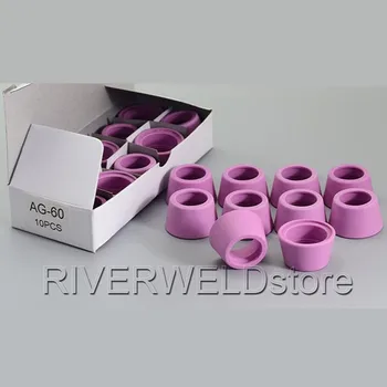 Plasma Alumină Ceramică Duza Scut Cupe KIT Fit SG-AG 55-60 de Tăiere cu Plasmă Consumabile ,20buc