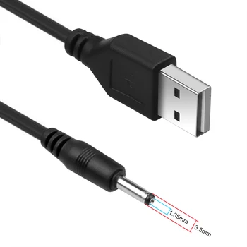 Alimentare USB de Încărcare Cablu USB 2.0 la DC 3.5 mm/5.5 mm 5V Cablul de Alimentare Conectați Cablul de Alimentare pentru baterie Reîncărcabilă Rapid de Încărcare Cablu