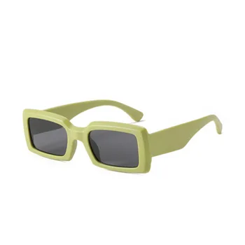 Retro Clasic Mici ochelari de Soare Noi nuante Roz pentru Barbati Femei Designer de Brand Green Lentile Pătrat Ochelari de Soare Vintage Ochelari de UV400