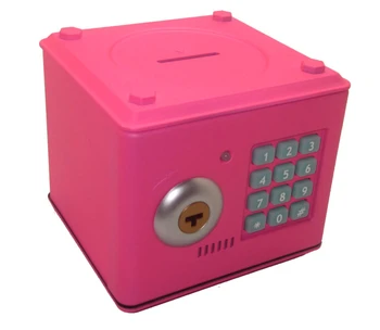 Mini Cod Cazul Seif pentru Bani ATM pusculita Numerar de Lux Salvarea de Blocare Oala cu Cheia Copil Copii Cadou