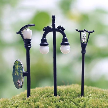 1 Buc Ambarcațiuni de Epocă DIY Miniatură Lampa Creativ Gradina in Miniatura Mini Decor Mini Artificiale Micro Amenajare a teritoriului