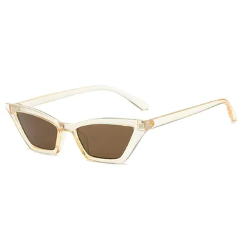 Calitate de Top Femei Cadru Mic de Epocă ochelari de Soare Ochi de Pisica UV400 ochelari de Soare Ochelari de Stradă Ochelari de Trend ochelari de Soare cu Ridicata
