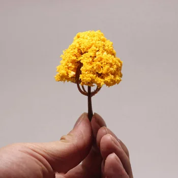 Miniatura Simulare Copac Zână Grădină Artificială pomi Fructiferi Fantana Decor Peisaj Terrrariums Rasina de Artizanat DIY Material