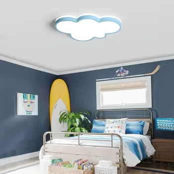 Dormitor Modern, living LED lampă de plafon camera copiilor nor în formă de lampă studiu de iluminat sala de mese