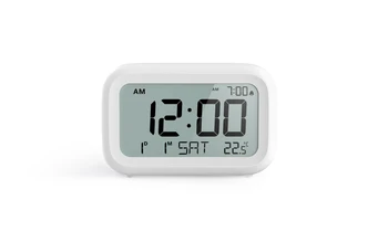 VOCOO Mini Digitale Moderne, serviciu de Trezire Ceas Deșteptător cu Ecran LCD Electronic de Trezire Ceas Deșteptător Smart Home office Desktop Ceas