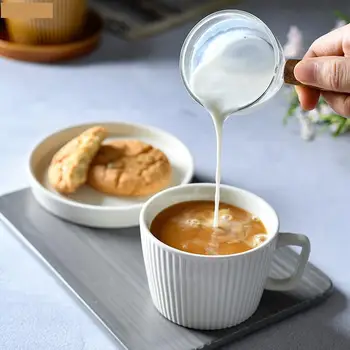 Stil European Cești De Cafea Si Farfurie Din Ceramica Set Retro Rafinat Ceai De După-Amiază Cana Ceramica Micul Dejun Lapte Cu Cana Si Farfurie Set