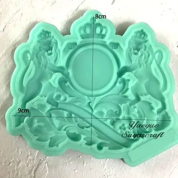 Leu de Silicon, Rășină Epoxidică Ipsos Mucegai mucegai tort fondant forme de tort decorare DIY rasina matrite matrite de silicon pentru copt