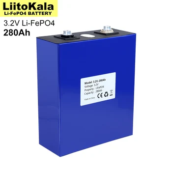 Liitokala 3.2 V 280AH Acumulator LiFePO4 baterie Litiu fier Phospha 280000mAh Pentru 12V 24V 4S E-scooter RV Sistem de Stocare a Energiei Solare