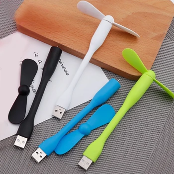 Gadget-uri electronice, Gadget-Ventilador Usb cu Led-uri Mini ventilador Portabil Flexibil USB de Răcire Ventilator Cooler Pentru Laptop