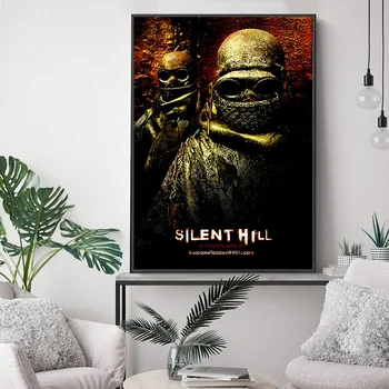 Silent Hill Groază Psihologic Film Poster De Film Arta De Imprimare Autocolante De Perete Camera Video Panza Pictura Decor