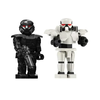 1buc Militray Blackhole Soldații Armatei Robot mini figurine model Blocuri Caramizi Copii Jucării de Crăciun Cadouri