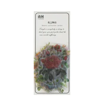 40 BUC/pack Mână Cont Autocolant Sac de Plante Naturale Autocolant de Colectare 12 Stil Inovator Clip Art DIY Autocolant Decorativ