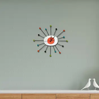 Modern Ceas de Perete Non Scurge Tăcut Decorative Colorate Mingea Agățat Ceasuri pentru Decor Dormitor Hotel de Baie Acasă