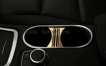 Alumium Alloy Ceașcă Titularul Rama de Acoperire Trim Autocolant Pentru Mercedes Benz GLA CIA O Masina de Clasa Styling Accesorii