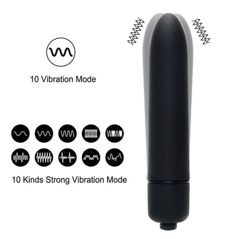 10 Viteza Mini Glont Vibrator Pentru Femei Impermeabil Stimulator Clitoris Penis Artificial Vibratoare Jucarii Sexuale Pentru Femei Produse Pentru Sex